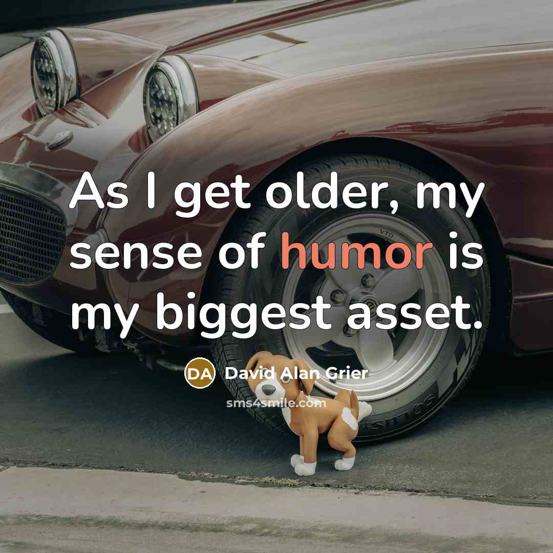 “As I get older, my sense of humor is my biggest asset.” quote by David Alan Grier
