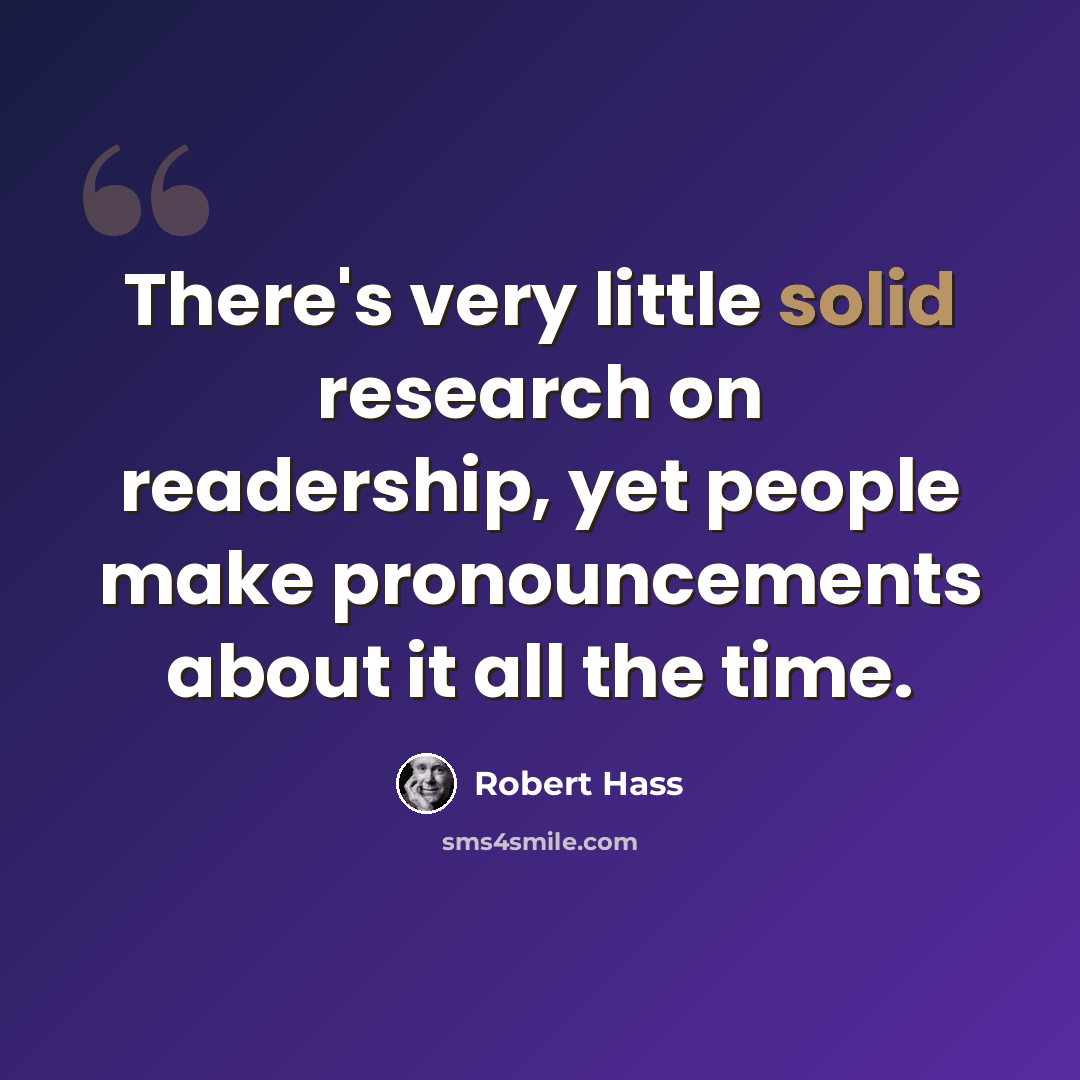 “There's very little solid research on readership, yet people make pronouncements about it all the time.” quote by Robert Hass
