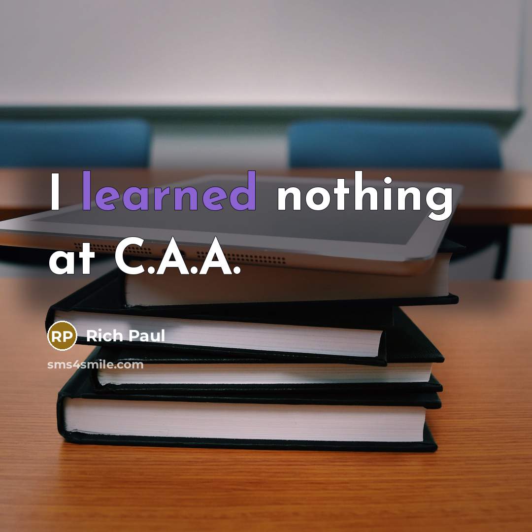 “I learned nothing at C.A.A.” quote by Rich Paul