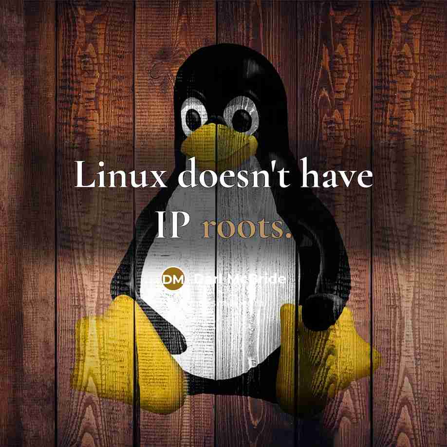 “Linux doesn't have IP roots.” quote by Darl McBride