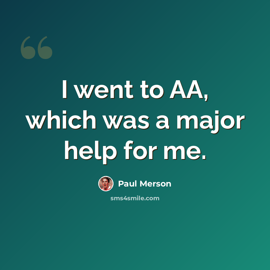 “I went to AA, which was a major help for me.” quote by Paul Merson