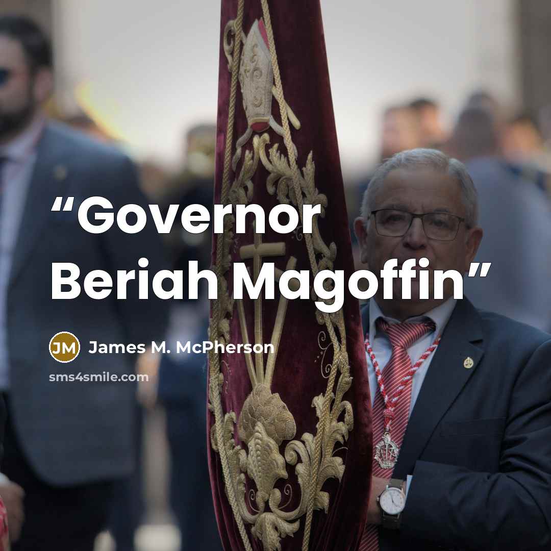 “Governor Beriah Magoffin” quote by James M. McPherson