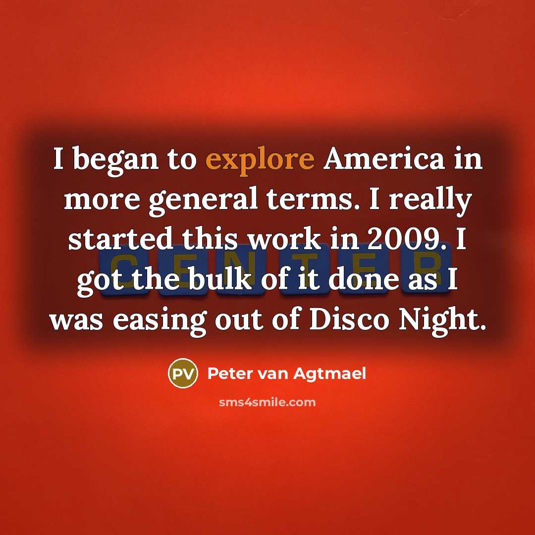“I began to explore America in more general terms. I really started this work in 2009. I got the bulk of it done as I was easing out of Disco Night.” quote by Peter van Agtmael