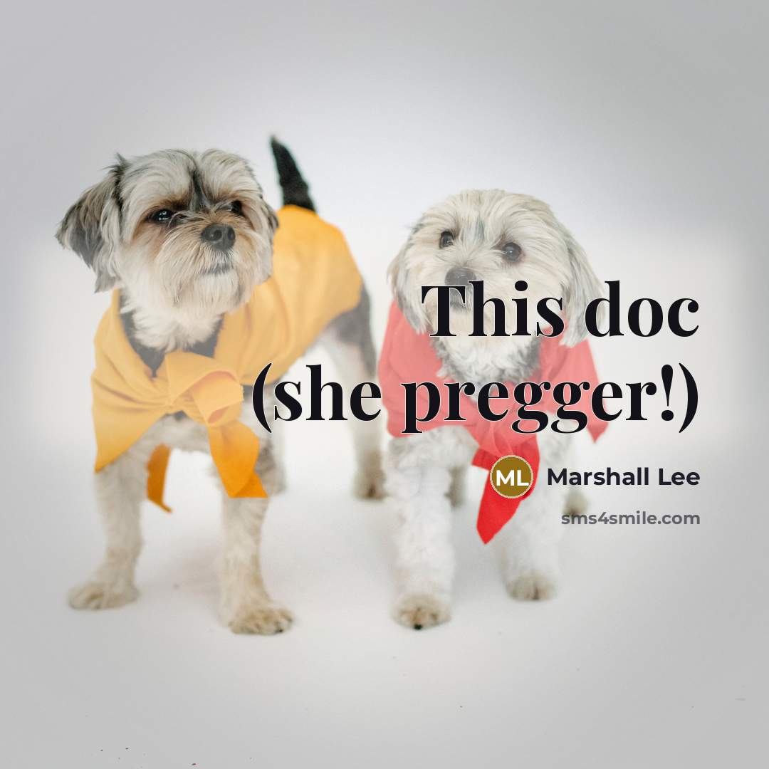“This doc (she pregger!)” quote by Marshall Lee