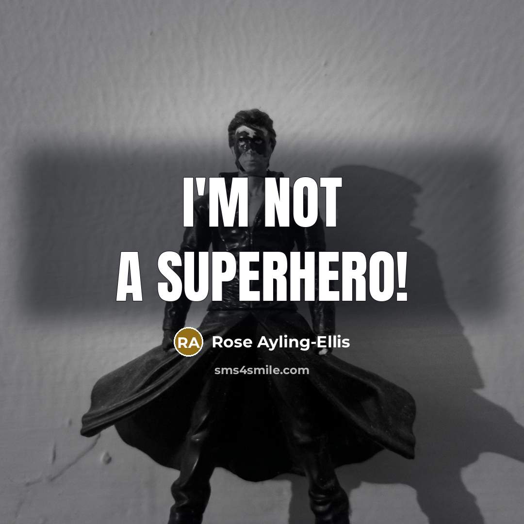 “I'm not a superhero!” quote by Rose Ayling-Ellis