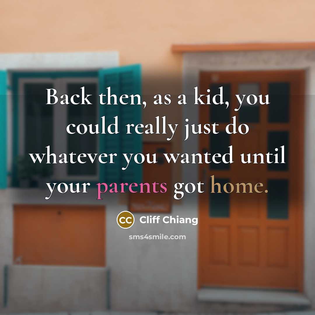 “Back then, as a kid, you could really just do whatever you wanted until your parents got home.” quote by Cliff Chiang
