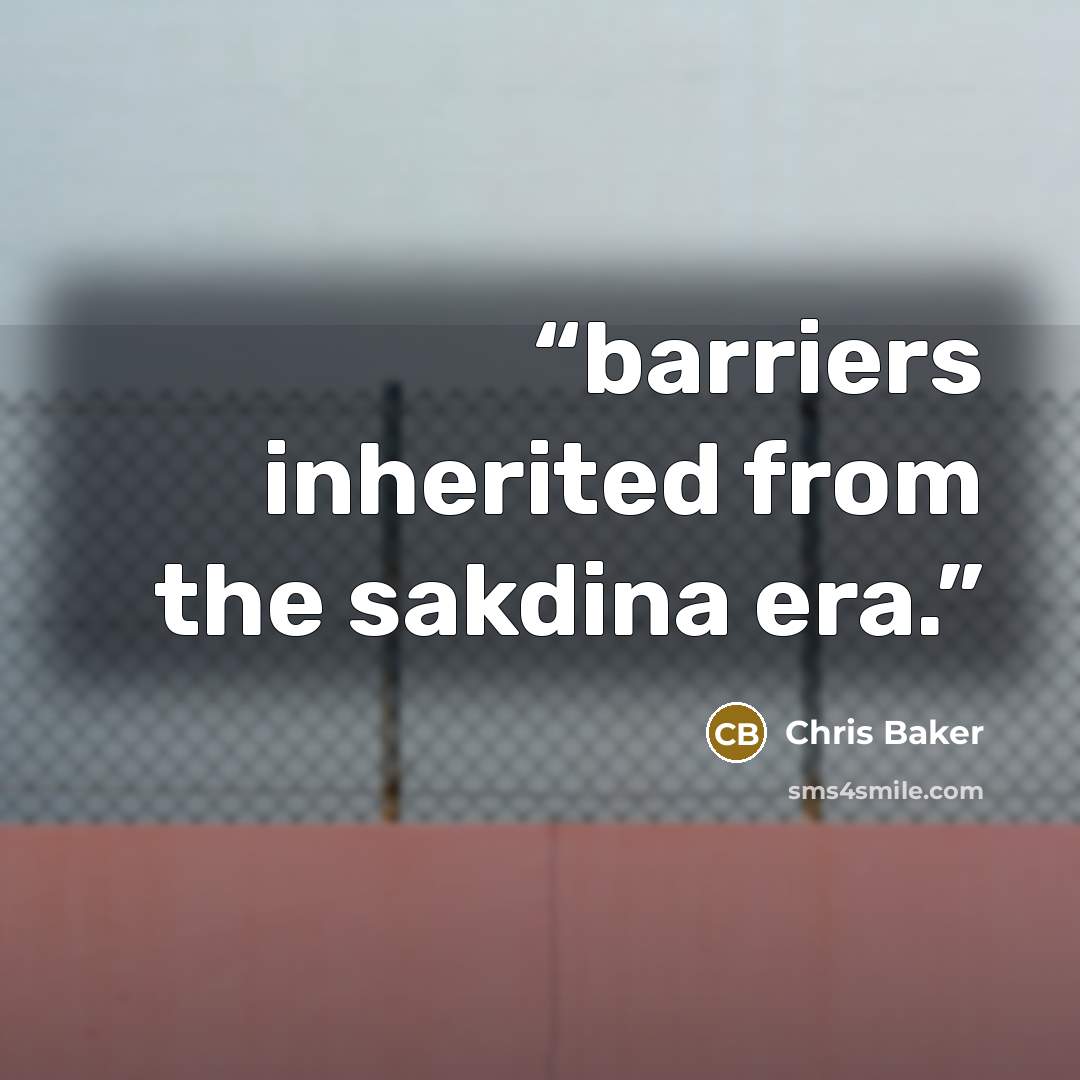 “barriers inherited from the sakdina era.” quote by Chris Baker