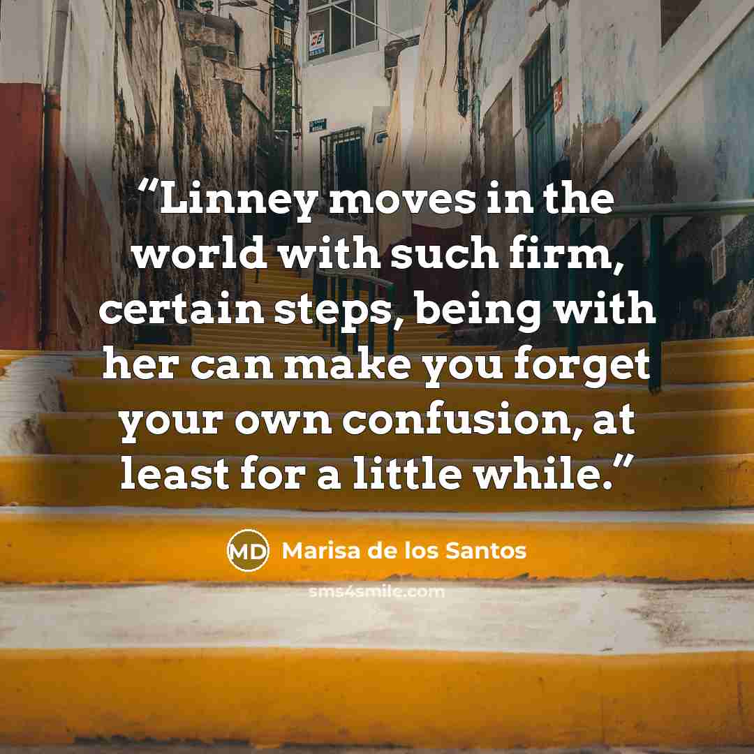 “Linney moves in the world with such firm, certain steps, being with her can make you forget your own confusion, at least for a little while.” quote by Marisa de los Santos