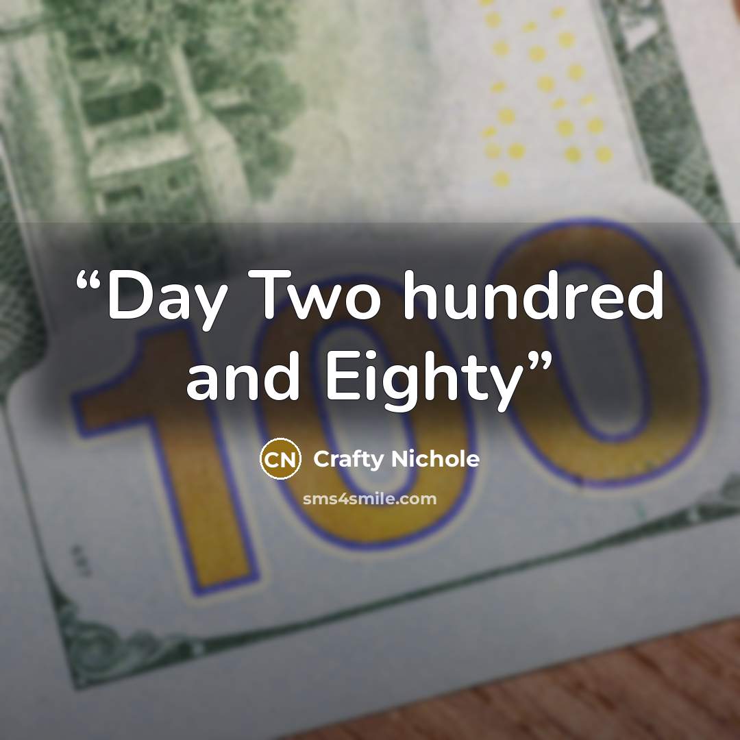 “Day Two hundred and Eighty” quote by Crafty Nichole