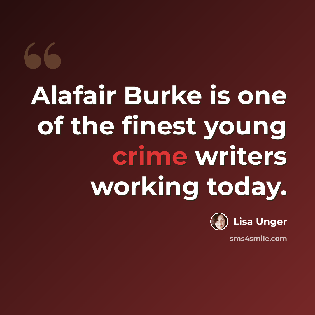 “Alafair Burke is one of the finest young crime writers working today.” quote by Lisa Unger