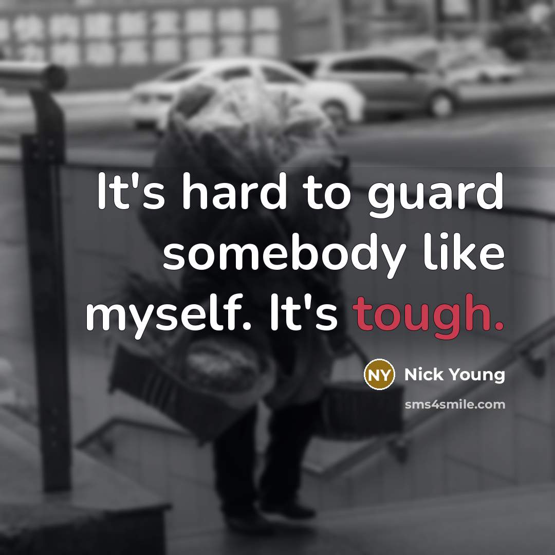 “It's hard to guard somebody like myself. It's tough.” quote by Nick Young