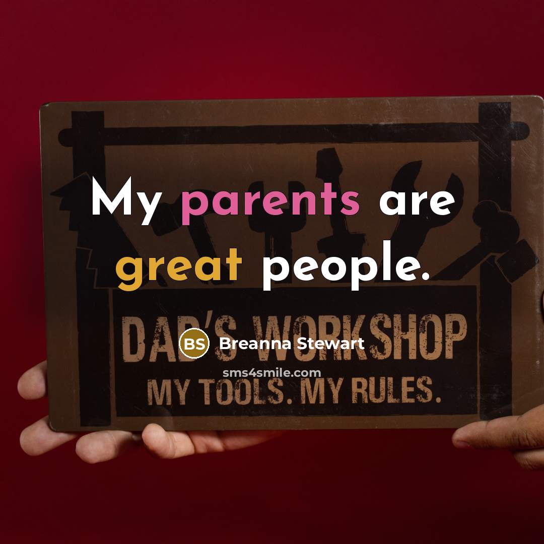 “My parents are great people.” quote by Breanna Stewart
