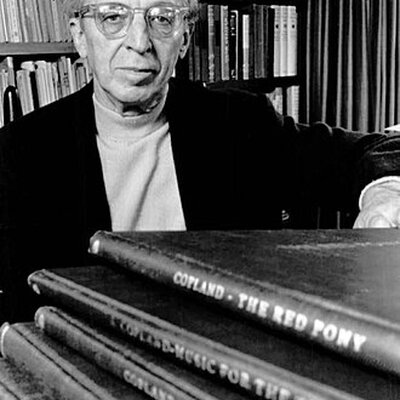 Portrait of Aaron Copland