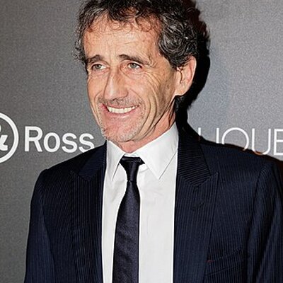 Portrait of Alain Prost