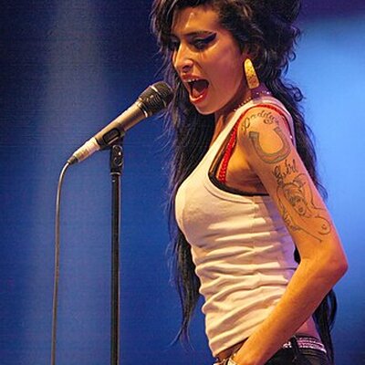 Portrait of Amy Winehouse