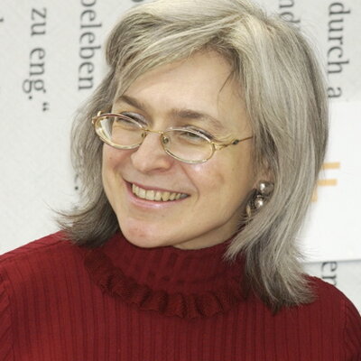Portrait of Anna Politkovskaya
