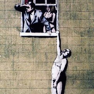 Portrait of Banksy