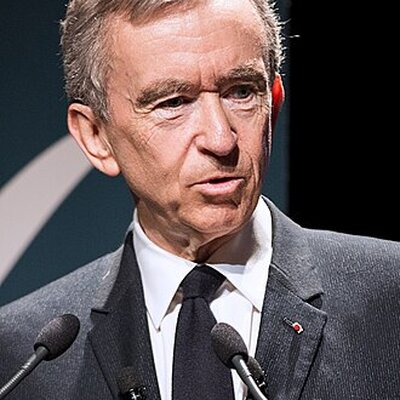 Portrait of Bernard Arnault