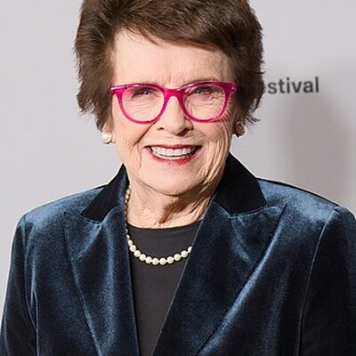 Portrait of Billie Jean King