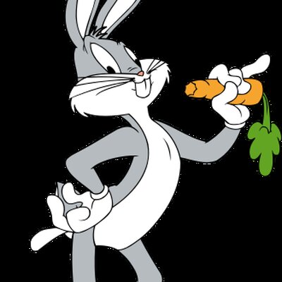 Portrait of Bugs Bunny