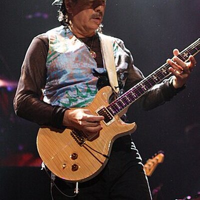 Portrait of Carlos Santana