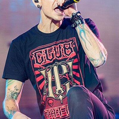 Portrait of Chester Bennington