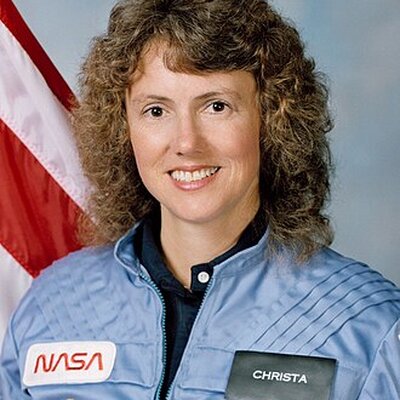 Portrait of Christa McAuliffe