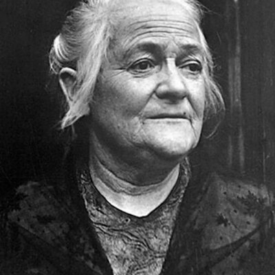 Portrait of Clara Zetkin