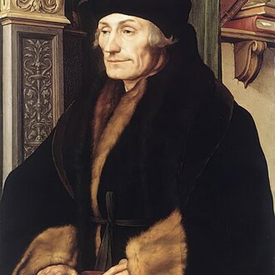 Portrait of Desiderius Erasmus