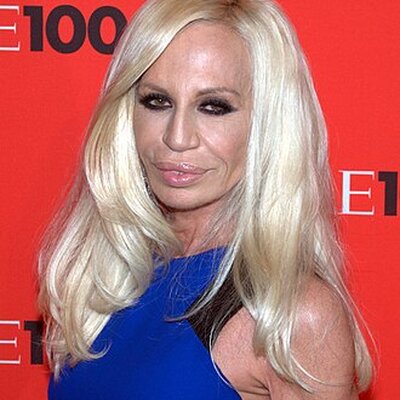 Portrait of Donatella Versace