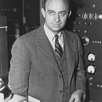 Portrait of Enrico Fermi