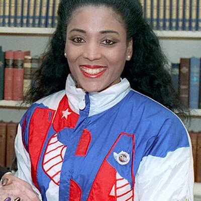 Portrait of Florence Griffith Joyner