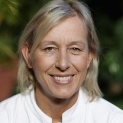 Portrait of Martina Navratilova