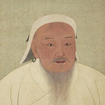 Portrait of Genghis Khan