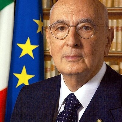 Portrait of Giorgio Napolitano
