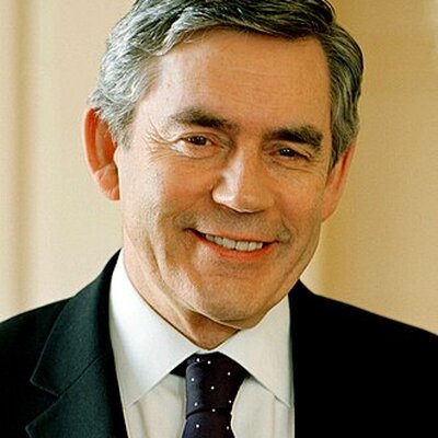 Portrait of Gordon Brown