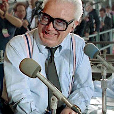 Portrait of Harry Caray