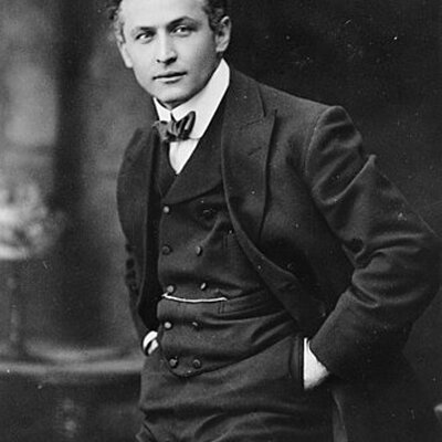 Portrait of Harry Houdini