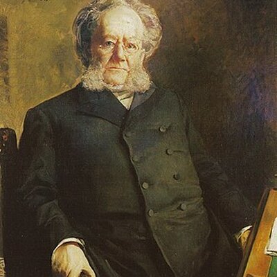 Portrait of Henrik Ibsen