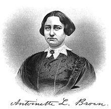 Portrait of Antoinette Brown Blackwell