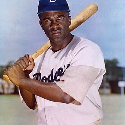 Portrait of Jackie Robinson