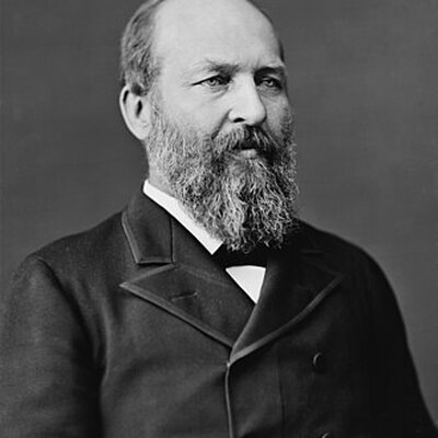Portrait of James A. Garfield
