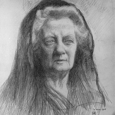 Portrait of Jane Ellen Harrison