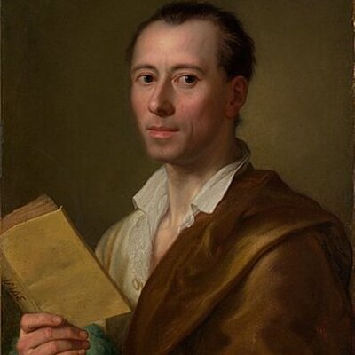 Portrait of Johann Joachim Winckelmann