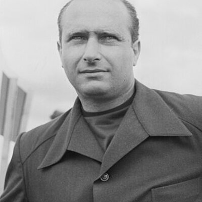 Portrait of Juan Manuel Fangio