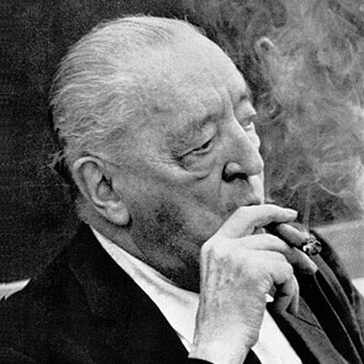 Portrait of Ludwig Mies van der Rohe