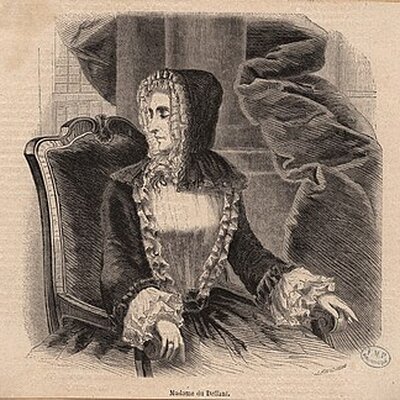 Portrait of Marie Anne de Vichy-Chamrond, marquise du Deffand