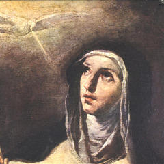 Portrait of Angela of Foligno