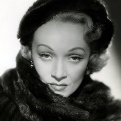 Portrait of Marlene Dietrich