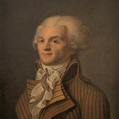 Portrait of Maximilien Robespierre